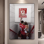 Steven Gerrard Liverpool Legend Wall Art