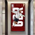 David Beckham Free Kick Wall Art