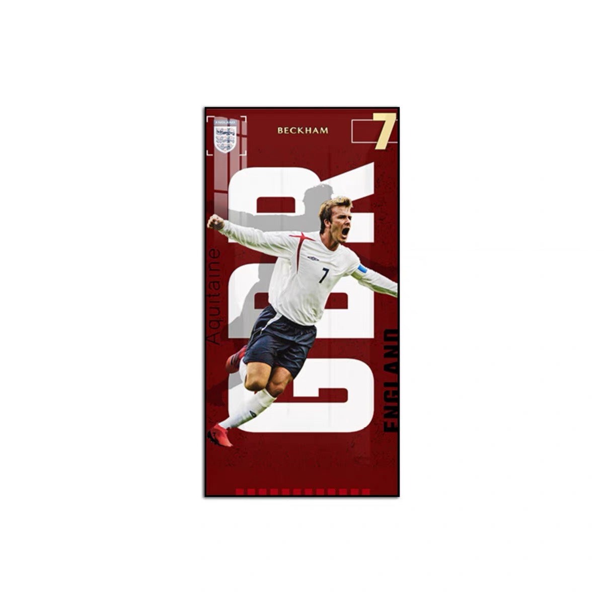 David Beckham Free Kick Wall Art