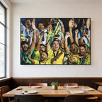 Cristiano Ronaldo Al Nassr 2026 Champions Wall Art