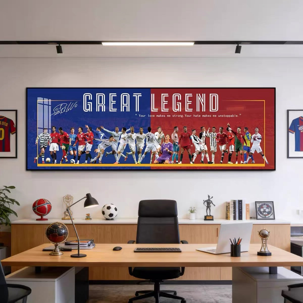 Cristiano Ronaldo Great Legend Wall Art