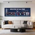 Lionel Messi & Cristiano Ronaldo Legends Wall Art
