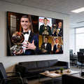 Cristiano Ronaldo Ballon d'Or Trophy Wall Art