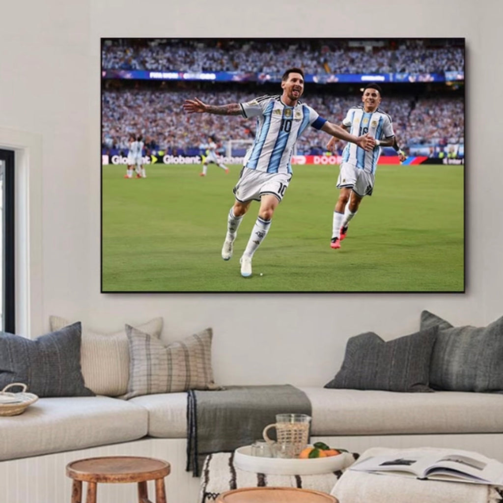 Lionel Messi 2026 World Cup First Goal Wall Art