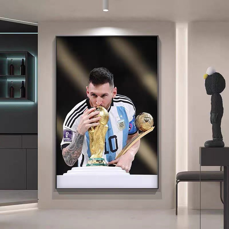 Lionel Messi 2022 World Cup Wall Art