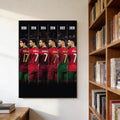 Cristiano Ronaldo Portugal 2026 World Cup Wall Art