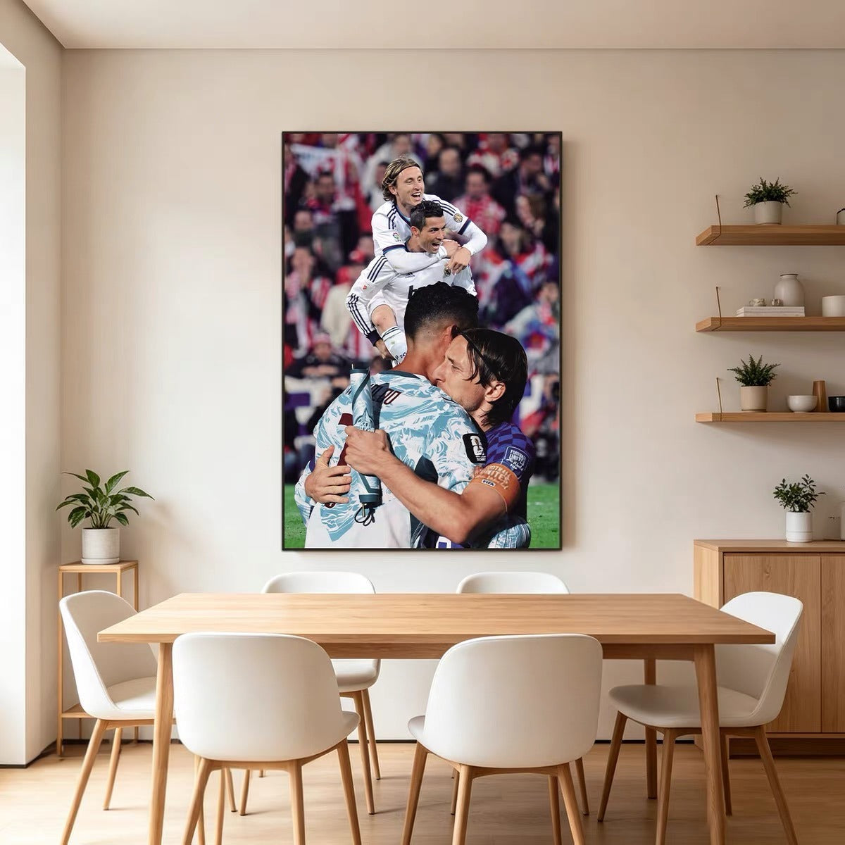 Cristiano Ronaldo & Luka Modrić 2026 World Cup Wall Art