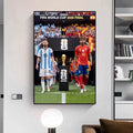 Lionel Messi & Lamine Yamal 2026 World Cup Final Wall Art