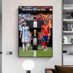 Lionel Messi & Lamine Yamal 2026 World Cup Final Wall Art