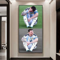 Lionel Messi Argentina No. 10 Jersey Wall Art