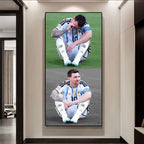 Lionel Messi Argentina No. 10 Jersey Wall Art