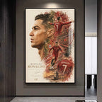 Cristiano Ronaldo 2026 World Cup Last Dance Wall Art
