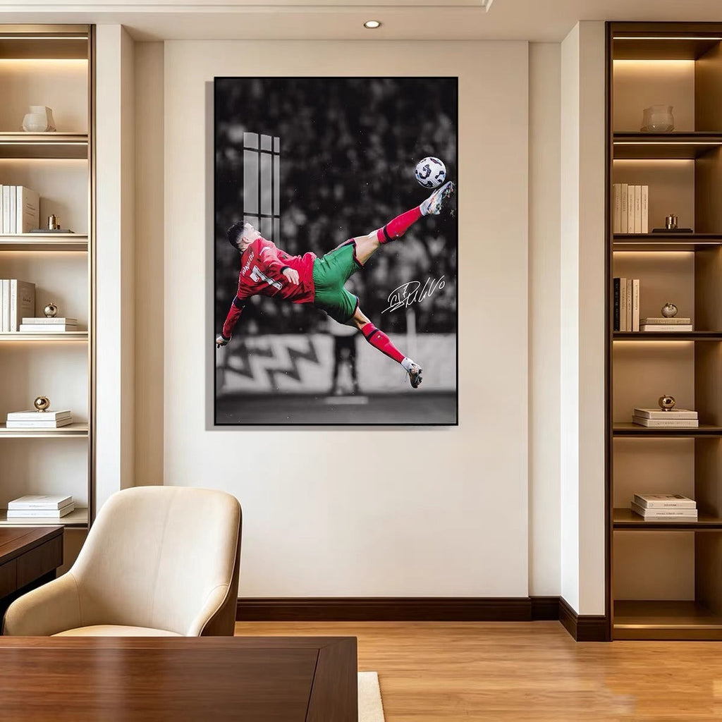 Cristiano Ronaldo World Cup Last Dance Wall Art