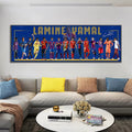 Lamine Yamal Career Evolution Wall Art