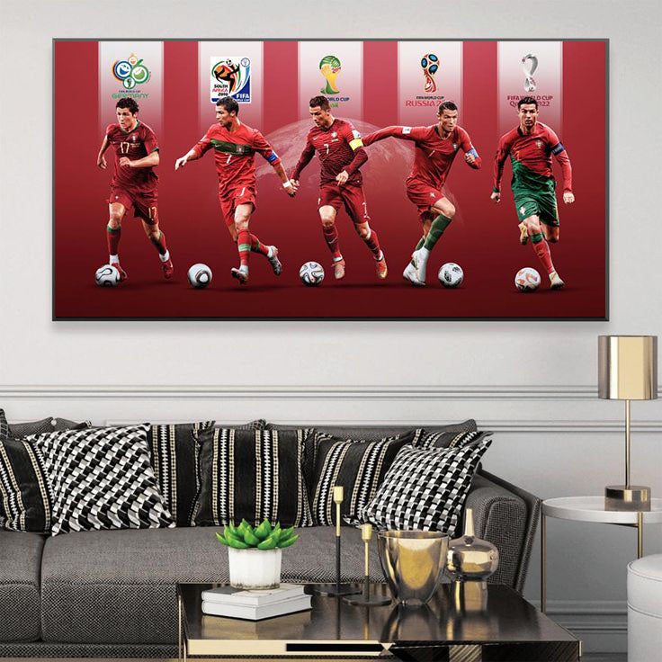 Cristiano Ronaldo — Horizontal 2:1 Wall Art, Series B