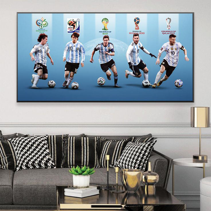 Lionel Messi — Horizontal 2:1 Wall Art