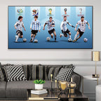 Lionel Messi — Horizontal 2:1 Wall Art