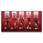 Cristiano Ronaldo — Horizontal 2:1 Wall Art, Series B