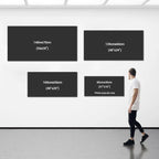 Football All-Stars — Horizontal 2:1 Wall Art, Series B