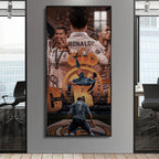 Cristiano Ronaldo CR7 Real Madrid Football Wall Art