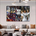 MSN vs BBC — Horizontal 3:2 Wall Art, Series B