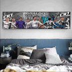 Cristiano Ronaldo Career Tribute — Portugal & Real Madrid Wall Art