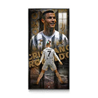 Cristiano Ronaldo CR7 Juventus Football Wall Art