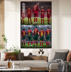 Cristiano Ronaldo Career Memories Wall Art