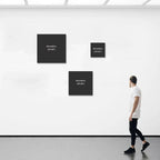 Cristiano Ronaldo 'SIU' 1:1 Wall Art